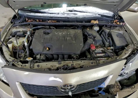 2010 Toyota Corolla Base from USA, damaged, VIN 2T1BU4EE9AC279867